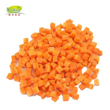 Sale Kosher Diced frozen Red carrot Cut Cube